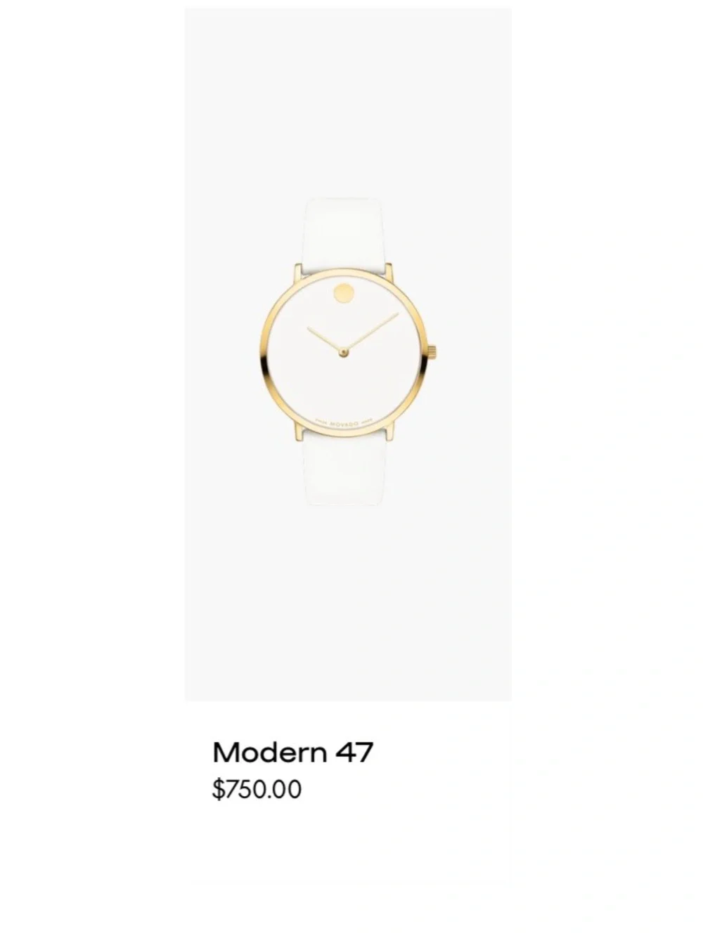 Movado Watch